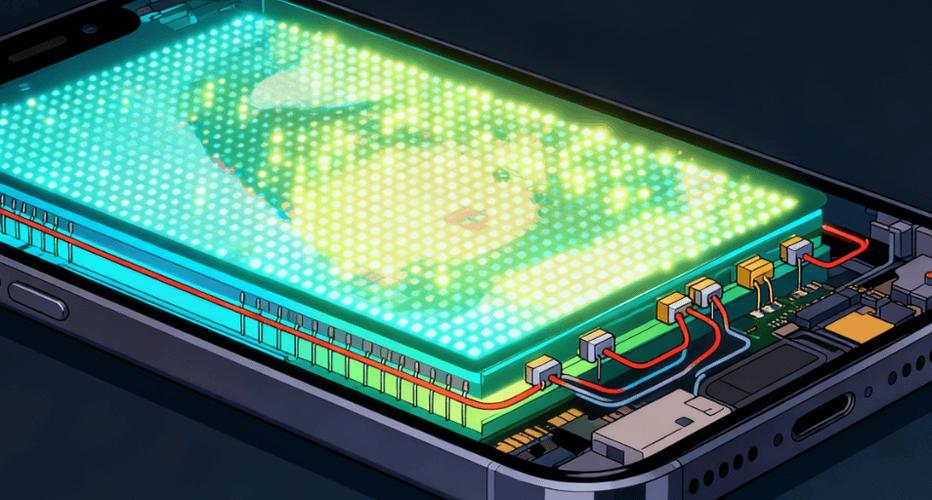 核心是 led 微型发光二极管,拆解像素级点亮原理